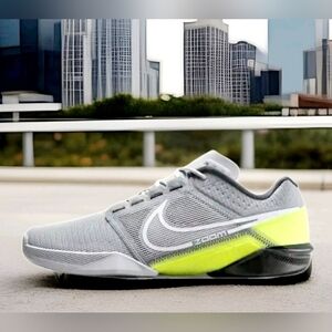 Nike Zoom Metcon Turbo 2 Wolf Gray Volt Men's Athletic Shoes US 10.5